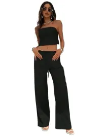 shein-czarny-komplet-z-bluzka-na-wiazania-i-spodniami-38-1ee