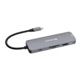 2-x-verbatim-adapter-hub-usb-c-2xhdmi-3xusb-a-sd-microsd-usb-c-aluminio-producent-verbatim