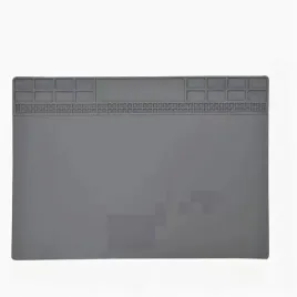 mata-silikonowa-35x25cm-do-lutowania-antystatyczna-szara-techrebal