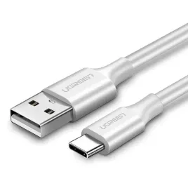2-x-kabel-ugreen-us287-usb-c-25cm-szybkie-ladowanie-i-transfer-danych-bialy