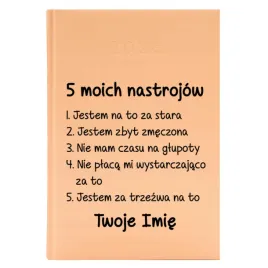 kalendarz-ksiazkowy-a5-2026-brzoskwiniowy-na-prezent-5-moich-nastrojow-wz