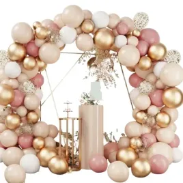 balony-boho-girlanda-zlota-rozowa-szampanska-wesele-elegancka-zestaw-105-el