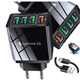 fast-ladowarka-sieciowa-4x-usb-3a-szybkie-ladowanie-uniwersalna-kabel