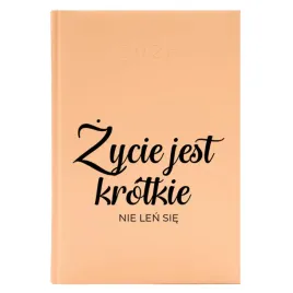 kalendarz-a5-2026-brzoskwiniowy-zycie-jest-krotkie-nie-len-sie-pozytywne