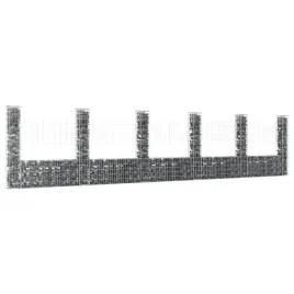 vidaxl-6-slupkow-gabionowych-u-ksztaltnych-620x20x150-cm-zelaznych