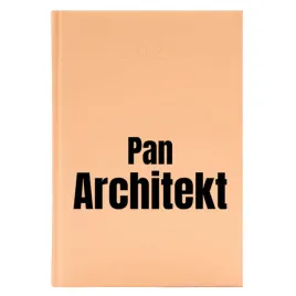 kalendarz-ksiazkowy-a5-2026-brzoskwiniowy-planer-prezent-dla-pan-architekt