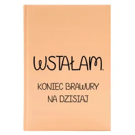 kalendarz-a5-2026-brzoskwiniowy-zabawny-planer-wstalam-koniec-brawury-wz