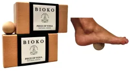 kostka-do-jogi-blok-do-cwiczen-2szt-bukowe-kulka-do-masazu-eko-zestaw