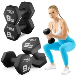zestaw-2x9kg-hantle-hantelki-ciezarki-neoprenowe-do-cwiczen-trex-sport
