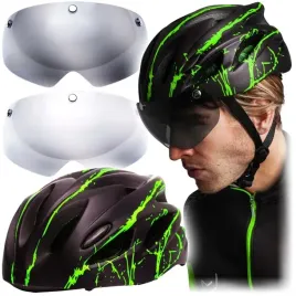 kask-rowerowy-z-okularami-lekki-regulowany-ercole
