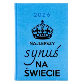 kalendarz-ksiazkowy-2026-a5-blekitny-dla-syna-najlepszy-synus-na-swiecie