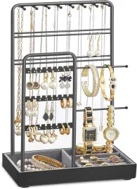 stojak-na-bizuterie-z-aksamitna-taca-metalowa-rama-organizer-uchwyt-prezent