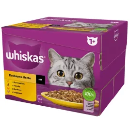 whiskas-mokra-karma-dla-kota-kurczak-kaczka-drob-indyk-w-sosie-24x85-g