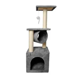 drapak-niski-legowisko-slupek-do-drapania-wieza-purlov-61-100-cm