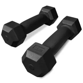 fitness-ciezarki-hantelki-bitumiczne-zestaw-do-cwiczen-2x1kg