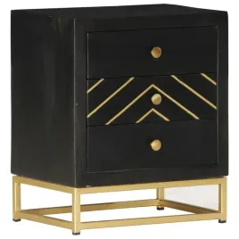 vidaxl-szafka-nocna-czarno-zlota-40x30x50-cm-lite-drewno-mango