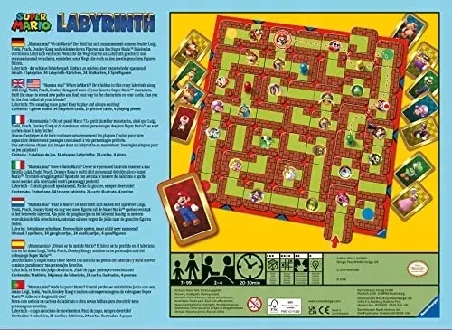 gra-planszowa-labyrinth-super-mario-ravensburger-labirynt-stan-nowy-stan-opakowania-oryginalne