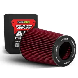 stozkowy-filtr-powietrza-figerspec-200mm-adaptery-76-89-101mm-czerwony