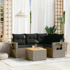 vidaxl-5-cz-zestaw-wypoczynkowy-do-ogrodu-poduszki-szary-rattan-pe