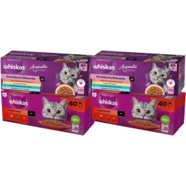 whiskas-aromatyczna-mieszanka-i-klasyczne-posilki-w-sosie-4x-40x-85g