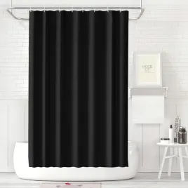 zaslona-prysznicowa-z-pierscieniami-wodoszczelna-odporna-na-plesn-czarna