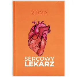 kalendarz-ksiazkowy-2026-sercowy-lekarz-pomaranczowy-prezent-terminarz-wz