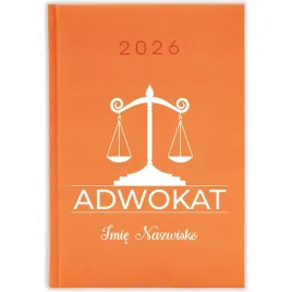 kalendarz-ksiazkowy-2026-adwokat-imie-pomaranczowy-prezent-terminarz-wz