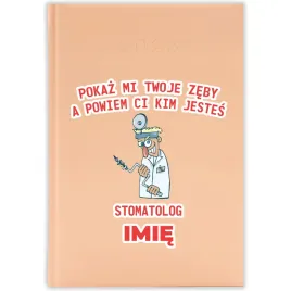 kalendarz-ksiazkowy-2026-pokaz-mi-swoje-zeby-imie-brzoskwiniowy-wzory