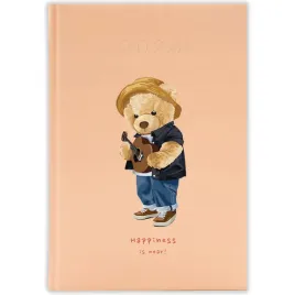 kalendarz-ksiazkowy-2026-happiness-is-near-brzoskwiniowy-na-prezent-wzory
