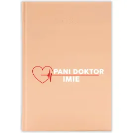 kalendarz-ksiazkowy-2026-pani-doktor-imie-brzoskwiniowy-na-prezent-wzory