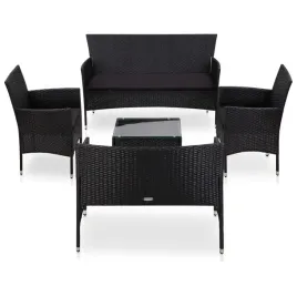 vidaxl-5-cz-zestaw-wypoczynkowy-do-ogrodu-poduszki-czarny-rattan-pe