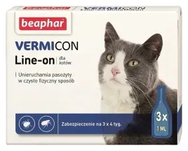 beaphar-vermicon-krople-przeciwko-pasozytom-dla-kotow-3x1ml
