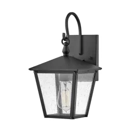 lampa-scienna-zewnetrzna-czarna-szklana-z-babelkami-dolna-e27-ip44-hinkley