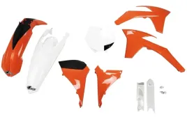 ufo-komplet-plastikow-full-kit-z-oslonami-teleskopow-amortyzatorow-ktm
