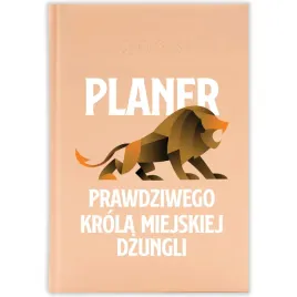 kalendarz-ksiazkowy-2026-planer-krola-dzungli-brzoskwiniowy-prezent-wzory