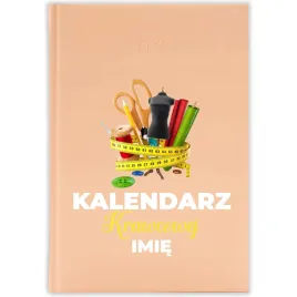 kalendarz-ksiazkowy-2026-kalendarz-krawcowej-brzoskwiniowy-na-prezent-wzory