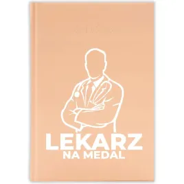 kalendarz-ksiazkowy-2026-lekarz-na-medal-brzoskwiniowy-prezent-terminarz-wz