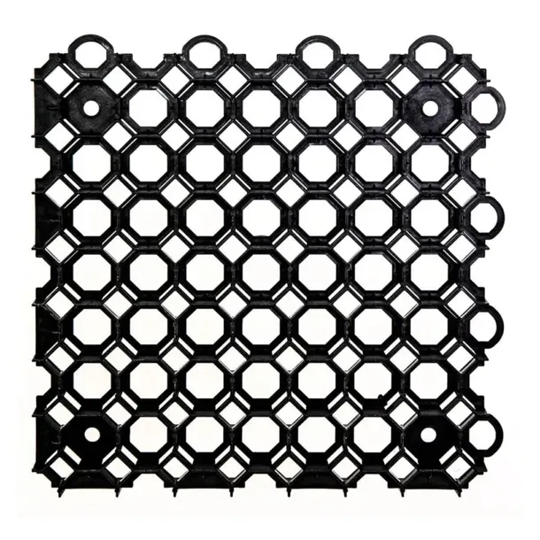 Kratka trawnikowa i parkingowa Ecogrid czarna 50x50x4 cm*