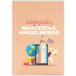 kalendarz-ksiazkowy-2026-nauczyciel-angielskiego-brzoskwiniowy-prezent-wz