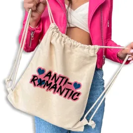worek-plecak-bezowy-smieszny-gadzet-prezent-dla-kobiet-anti-romantic-wzor