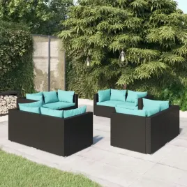 vidaxl-8-cz-zestaw-wypoczynkowy-do-ogrodu-poduszki-czarny-rattan-pe