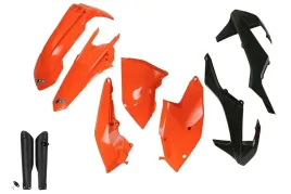 ufo-komplet-plastikow-full-kit-z-oslonami-teleskopow-amortyzatorow-ktm