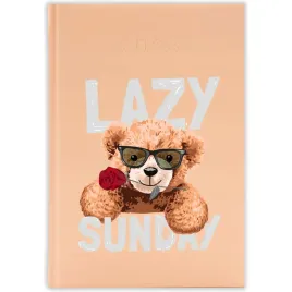 kalendarz-ksiazkowy-2026-lazy-sunday-brzoskwiniowy-planer-na-prezent-wzory
