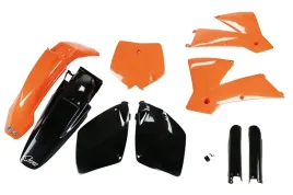 ufo-komplet-plastikow-full-kit-z-oslonami-teleskopow-amortyzatorow-ktm