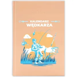 kalendarz-ksiazkowy-2026-kalendarz-wedkarza-brzoskwiniowy-na-prezent-wzory