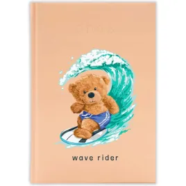 kalendarz-ksiazkowy-2026-wave-rider-brzoskwiniowy-planer-prezent-mix-wzorow