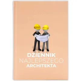 kalendarz-ksiazkowy-2026-dziennik-najlepszego-architekta-brzoskwiniowy-wz