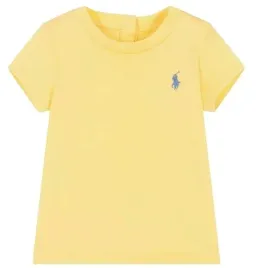 ralph-lauren-zolty-t-shirt-dla-dziecka-z-krotkim-rekawem-70-74-ktg