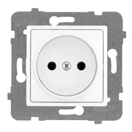 polmark-rosa-gniazdo-pojedyn-bez-uziemienia-bialy