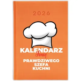 kalendarz-ksiazkowy-2026-planer-szefa-kuchnii-pomaranczowy-na-prezent-wzory